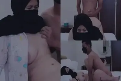 Tante Berjilbab Dipaksa Ngewe Malam Itu, Rencana Tidur yang Berubah Tanpa Negosiasi